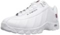 K-SWISS Men’s ST329 CMF Sneaker, Wide Tennis Dad Walking Shoes Leather Upper by K-Swiss