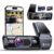 K600 4k Dash Cam Front and Rear, 3.59″ IPS Screen, Built-in GPS 5G WiFi Dash Camera for Cars with App, UHD 2160P Night Vision Free 64G SD Card, 170° Wide Angle, HDR, 24H Parking… by OVAMAN