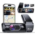 K600 4k Dash Cam Front and Rear, 3.59″ IPS Screen, Built-in GPS 5G WiFi Dash Camera for Cars with App, UHD 2160P Night Vision Free 64G SD Card, 170° Wide Angle, HDR, 24H Parking… by OVAMAN