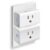Kasa Smart Plug Ultra Mini 15A, Smart Home Wi-Fi Outlet Works with Alexa, Google Home & IFTTT, No Hub Required, UL Certified, 2.4G WiFi Only, 2 Count (Pack of 1)(EP10P2) , White by Kasa Smart