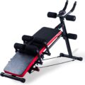 KESHWELL Ab Workout Machine,Core Abs Exercise Equipment for Home Gym,Adjustable Sit Up Bench Strength Training Abdominal Cruncher,Foldable Core Workout Machine with Resistance… by KESHWELL
