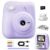Kids Camera Instant Print, 1080P HD Kids Instant Camera with 32G Card & 3 Rolls Print Paper, Portable Toddler Toy, Christmas Birthday Gifts for Boys Girls Age 3-12 (Purple) by CAMCLID