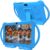 Kids Tablet 7 inch Android 12.0 for Toddler, 4GB RAM 32GB ROM Bluetooth IPS Screen Parental Control Dual Camera Shockproof Case for Educational Games, (Blue) by PEICHENG
