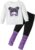 Kids Toddler Girls Clothes Figure Graphic Drop Shoulder Top Pullover Spotted Print Pants Fall Winter Outfit Set by OLMRJKD