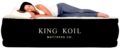 King Koil Luxury Air Mattress Queen with Built in Pump, Integrated Premium Pillow Inflatable Airbed for Guests, Camping & Home (Manufacturer Warranty) by King Koil