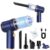 KMM Handheld Car Vacuum Cleaner, 9000Pa Vacuum Cleaner and Air Duster, 120W High Power Hand Held Vacuum with LED Light and Multi-Nozzles for Car, Home, Office, Pet by KMM