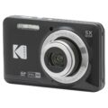 KODAK PIXPRO FZ55-BK 16MP CMOS Sensor Digital Camera 5X Optical Zoom 28mm Wide Angle 1080P Full HD Video 2.7″ LCD Vlogging Camera (Black) by KODAK