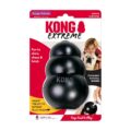 KONG Extreme Dog Toy – Fetch & Chew Toy – Treat-Filling Capabilities & Erratic Bounce for Extended Play Time Most Durable Natural Rubber Material – for Power Chewers – for Large… by KONG