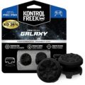 KontrolFreek FPS Freek Galaxy Black for PlayStation 4 (PS4) and PlayStation 5 (PS5) | Performance Thumbsticks | 1 High-Rise, 1 Mid-Rise | Black (Limited Edition) by KontrolFreek