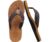 KuaiLu Men’s Yoga Mat Leather Flip Flops with Arch Support Comfortable Cushion Walking Thong Sandals Slip On Indoor Outdoor by KuaiLu