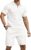 KUYIGO Men’s Polo Shirt and Shorts Set Summer Outfits Fashion Casual Short Sleeve Suit for Men 2 Piece Tracksuit by KUYIGO