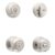 Kwikset Juno Keyed Entry Door Knob and Single Cylinder Deadbolt Combo Pack with Microban Antimicrobial Protection Featuring SmartKey Security in Satin Nickel by Kwikset