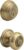 Kwikset Juno Keyed Entry Door Knob and Single Cylinder Deadbolt Combo Pack with Microban Antimicrobial Protection featuring SmartKey Security in Antique Brass, 99910-033 by Kwikset