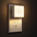 L LOHAS LED Night Lights Plug into Wall 2-Pack, 0.3W Plug in Night Light, Dusk to Dawn, 3000K Soft White, Bright Nightlight Auto-On/Off, for Adults Kids Room Bedroom Bathroom… by L LOHAS LED