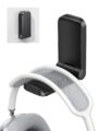 Lamicall Headphone Stand, Sticky Headset Hanger – Adhesive Headphone Holder Hook Mount, Headset Stand Holder Clip Under Desk, Earphone Clamp for Airpods Max, HyperX, Sennheiser,… by Lamicall