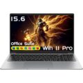 Laptop Computer 15.6″ Laptops with 8GB RAM 256GB SSD,Office Suite, 100% sRGB Screen, N4000 Processor PC Portable Dual Band WiFi5, BT4.2, USB-A, HDMI,FHD 1920 * 1080 Display,Silver by HYPERSTRIX