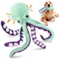 Large Squeaky Dog Toys- Plush Dog Toys with Soft Fabric for Small, Medium, and Large Dogs Daily Companionship, Training Reward Gift by Fuufome