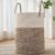 Large Woven Laundry Basket Hamper,60L Cotton Rope Storage Bin for Blankets,Toys and Clothes,Decorative Tall Nursery Hamper for Living Room,Baby Nursery,Bathroom and Bedroom,Brown by JMvicyroam