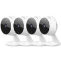 LaView Security Cameras 4pcs, Home Security Camera Indoor 1080P, Wi-Fi Cameras Wired for Pet, Motion Detection, Two-Way Audio, Night Vision, Phone App, Works with Alexa, iOS &… by LaView