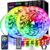 Leeleberd Led Lights for Bedroom 100 ft (2 Rolls of 50ft) Music Sync Color Changing RGB Led Strip Lights with Remote App Control Bluetooth Led Strip, Lights for Room Home… by Leeleberd