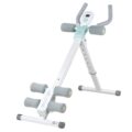 leikefitness Height Adjustable Ab Trainer Abdominal Whole Body Workout Machine Waist Cruncher Core Toner, Leg, Thighs, Buttocks Shaper with LCD Monitor AB9300 by leikefitness