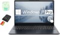 Lenovo IdeaPad 15.6” FHD Touchscreen Laptop, 40GB RAM 2.5TB Storage (2TB SSD+512GB SD Card), 10-Cores Intel Core i5-1235U, Windows 11 Pro with Microsoft Office Included, PLUSERA… by Lenovo