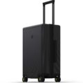 LEVEL8 Hard Shell Carry on Luggage Airline Approved, Carry-on Suitcases with Wheels, Lightweight Luminous Textured Hardside Travel Bag with Tsa Lock, 20 Inch, Black by LEVEL8