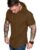 Lexiart Mens Fashion Athletic Hoodies Sport Sweatshirt Solid Color Fleece Pullover by Lexiart