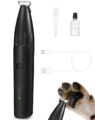 LEYOUFU Dog Clippers for Grooming, 2 Speed Low Noise Cordless Dog Paw Trimmer, Rechargeable Small Pet Hair Trimmer for Grooming, Cat Hair Clippers Shaver for Paws, Eyes, Ears,… by LEYOUFU