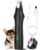LEYOUFU Dog Paw Trimmer with LED Light, 2 Speed Low Noise Paw Trimmers for Dog’s Feet, Cordless Electric Dog Clippers for Grooming Cat Hair Shaver for Paws, Ears, Face, Rump… by LEYOUFU