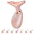 Light Based Face-Neck-Massager – 7 Color Portable Facial Massager for Skin Care, Rose Gold by ELISHINE