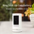 Like-New Ring Stick Up Cam Battery HD security camera with custom privacy controls, Simple setup, Works with Alexa – White by Ring