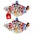 Lilly’s Love Stuffed Animal Hammock | Corner Hanging Organizer, Toy Storage, Stuffed Animal Storage Net | Made from Quality Fishing Net, Holds 12lbs | 67″x47″x47″ (White, 2 Pack) by Lilly’s Love