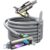 LISEN USB C to Lightning Cable, 240W 4 in 1 Charging Cable 6.6FT, Chubby USB A/C to C/Lightning with Light for iPhone Air 17 16 15 14 Pro/MacBook/iPad/Samsung/Switch 2, Multi… by LISEN