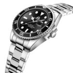 LN LENQIN Mens Watches Stainless Steel Waterproof Analog Quartz Watch for Men with Date Luminous Fashion Wristwatch by LN LENQIN