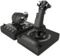 Logitech G X56 H.O.T.A.S Throttle and Joystick Flight Simulator Game Controller, 4 Spring Options, +189 Programmable Controls, RGB Lighting, 2x USB, PC – Black by Logitech