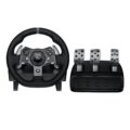 Logitech G920 Driving Force Racing Wheel and Floor Pedals, Real Force Feedback, Stainless Steel Paddle Shifters, Leather Steering Wheel Cover for Xbox Series X|S, Xbox One, PC,… by Logitech G