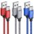 Long USB C Cable 10 ft 3-Pack, USB to USB C Cable 10ft Fast Charging, USBA to USBC Charger 10 ft Cord Braided for iPhone 17 Air 17 16e 16/16 Plus/16 Pro/16 Pro Max/iPhone 15… by DDIYYI
