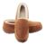 Lulex Moccasins for Men House Slippers Indoor Outdoor Plush Mens Bedroom Shoes with Hard Sole by Lulex