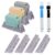 Magic Window Track Cleaner, Window Groove Cleaning Brush Tools Set by Bestylez