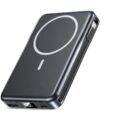 Magnetic Portable Charger, 10000mAh Power Bank, 5 in 1 Portable Charger with Built in Cable, 20W Fast Charging for Magsafe Battery Pack Compatible with iPhone 17/16/15/14/13/12… by Aobbow