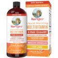 MaryRuth Organics Liquid Multivitamin+Hair Growth | Clinically Tested for Thicker Hair & Facial Wrinkles in Women | Biotin 10000mcg | Lustriva Hair Growth Supplement | Skin Care… by MaryRuth Organics