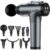 Massage Gun, Muscle Massage Gun for Athletes Handheld Electric Deep Tissue Back Massager, Percussion Massage Device for Pain Relief with 30 Speed Levels 9 Heads by APHERMA