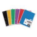 Mead Spiral Notebook, 6 Pack, 1 Subject, College Ruled Paper, 7-1/2″ x 10-1/2″, 70 Sheets per Notebook, Colors Will Vary (830062-ECM25) by Mead