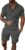 Men Track Suits 2 Piece Set Summer Casual Outfits Fashion Polo Shirts Short Sleeve and Shorts Set Vacation Clothes by Kubsid