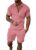 Men Track Suits 2 Piece Set Summer Casual Outfits Fashion Polo Shirts Short Sleeve and Shorts Set Vacation Clothes by Kubsid