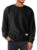 Men’s Crewneck Sweatshirts Soild Color Geometric Texture Long Sleeve Casual Pullover Shirt by Dokotoo Men