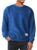 Men’s Crewneck Sweatshirts Soild Color Geometric Texture Long Sleeve Casual Pullover Shirt by Dokotoo Men