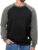 Men’s Fall Crewneck Sweatshirts Patchwork Long Sleeve Geometric Texture Casual Pullover Shirt by Dokotoo Men