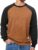 Men’s Fall Crewneck Sweatshirts Patchwork Long Sleeve Geometric Texture Casual Pullover Shirt by Dokotoo Men